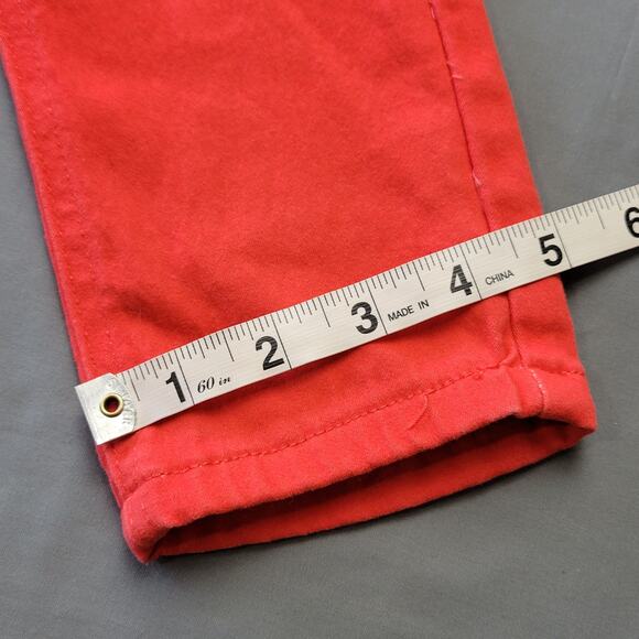 rue21 Red Jeggings Stretch Freedom Flex High Waisted Pants Womens Size 3 Juniors - Picture 11 of 11